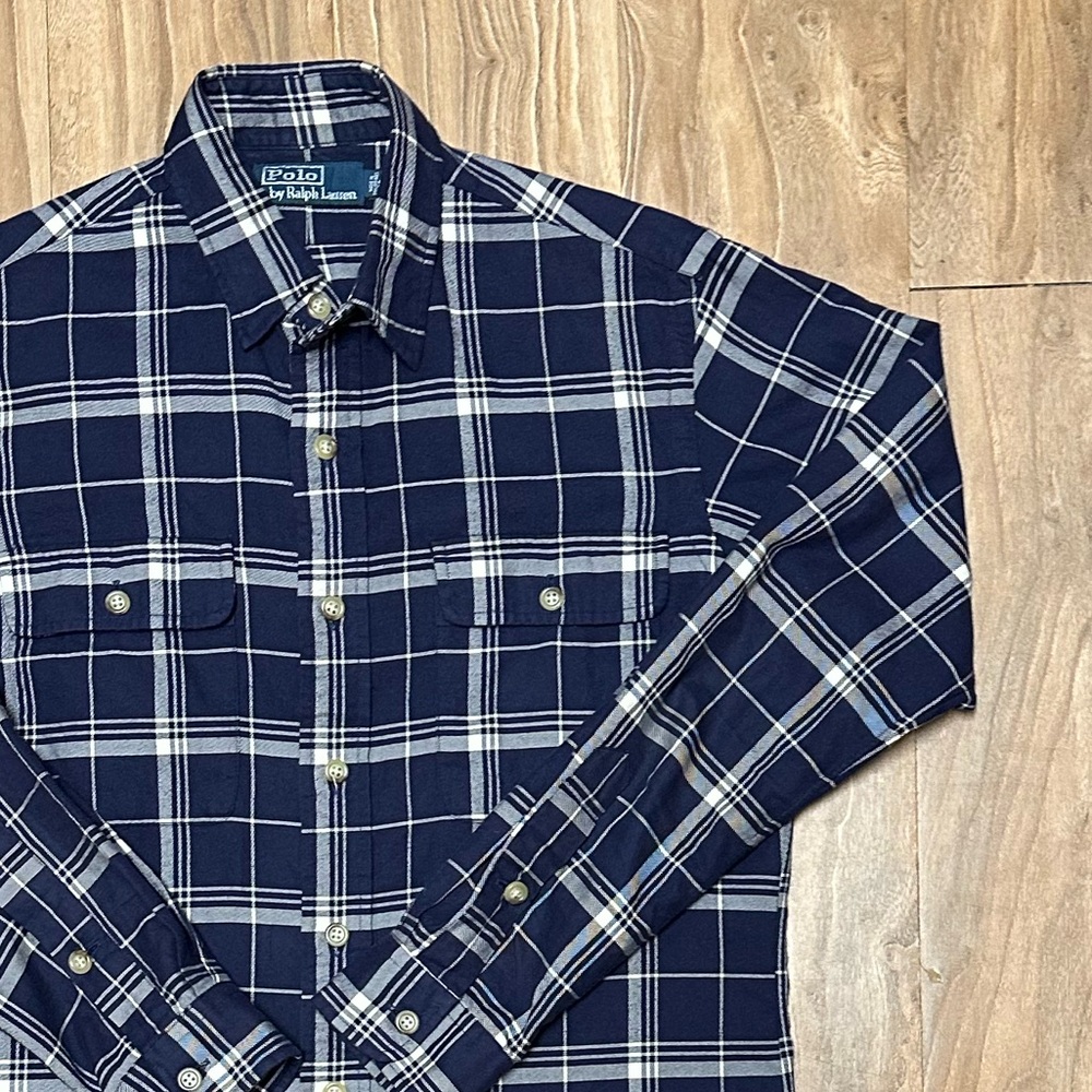 **POLO RALPH LAUREN** soft flannel button down SIZE SMALL